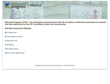 Tablet Screenshot of profile.measuredprogress.org